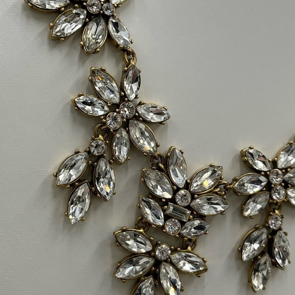 J. Crew Jeweled Cluster Drop Necklace - Picture 5 of 11